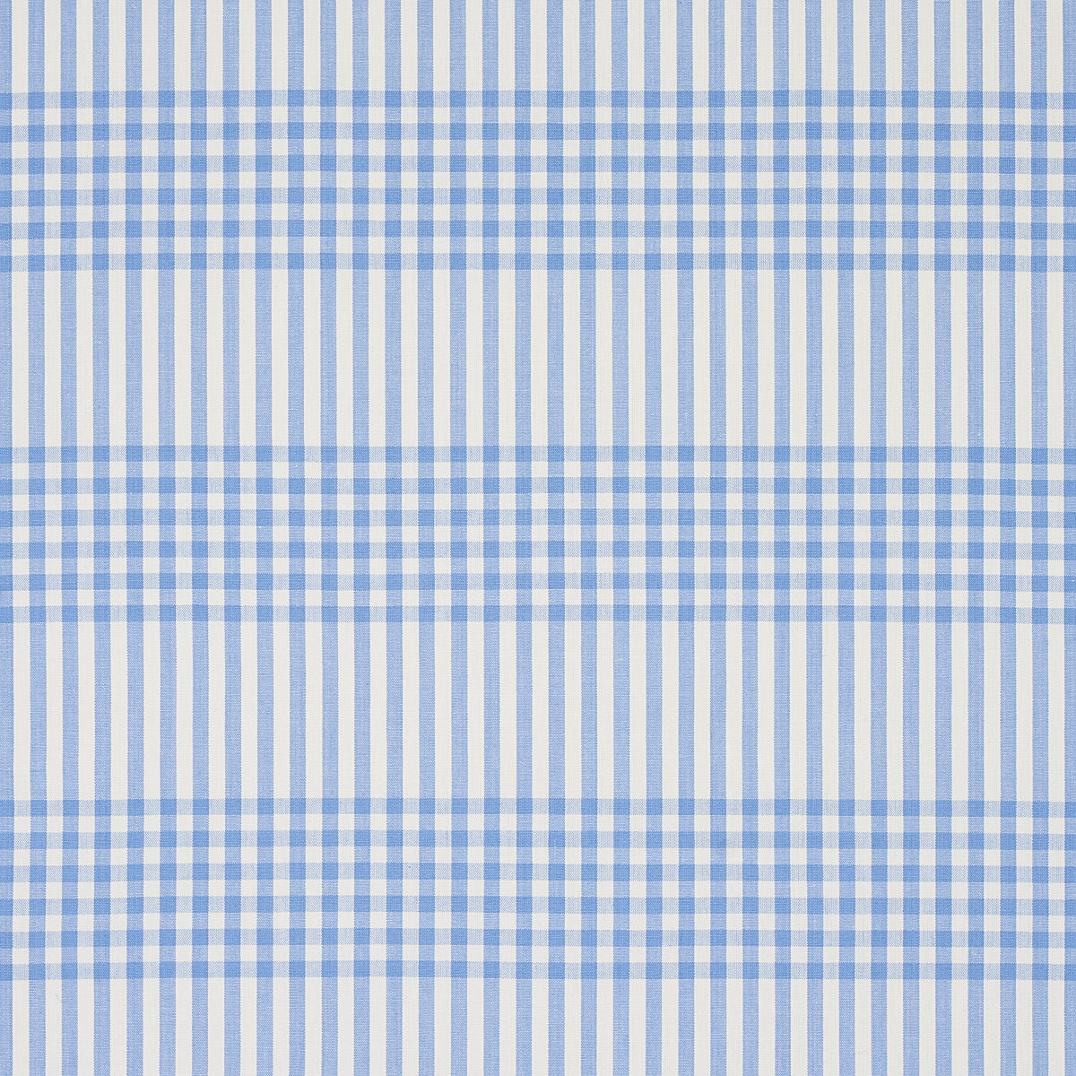 Schumacher Bergen Plaid Sky Fabric 80803