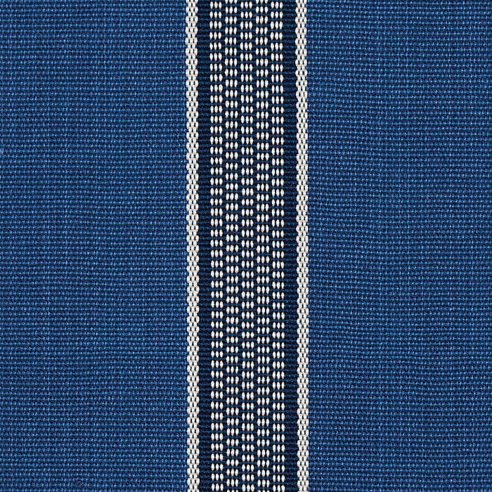 Schumacher Scoop Stripe Neptune Fabric Sample 80810