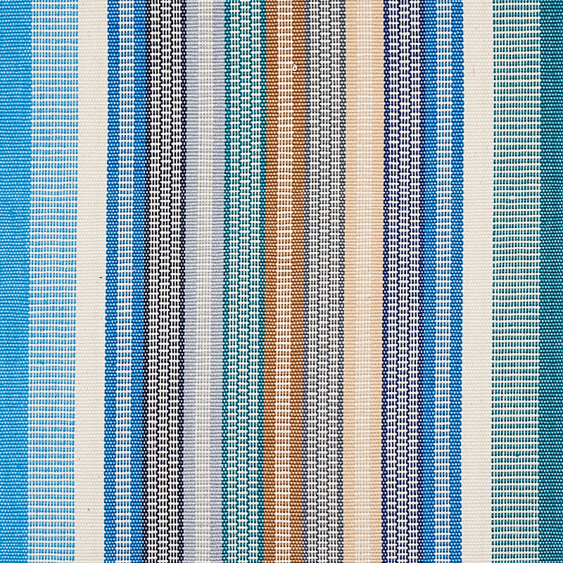 Schumacher Ripple Stripe Surf Fabric 80821