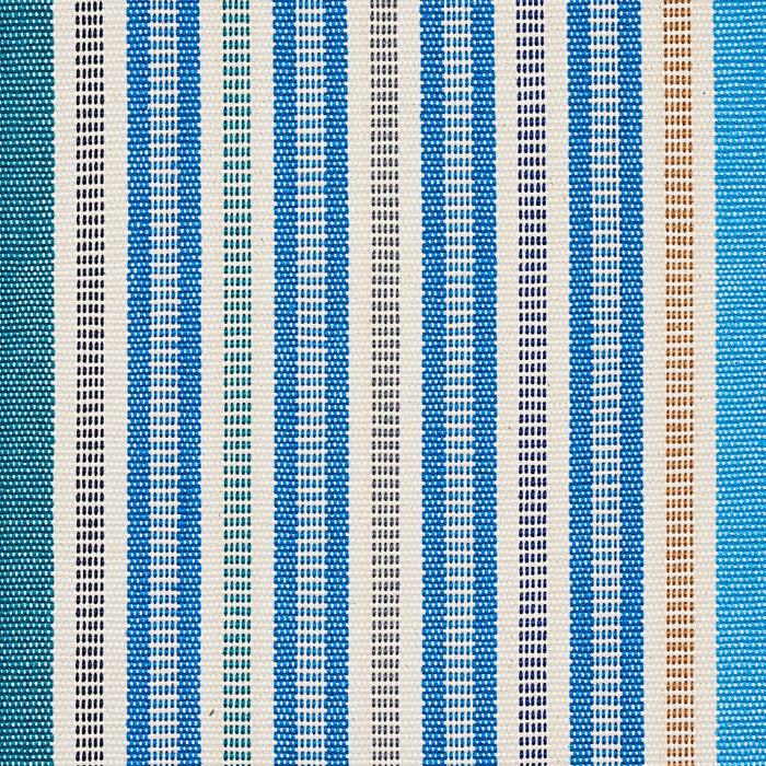 Schumacher Ripple Stripe Surf Fabric Sample 80821