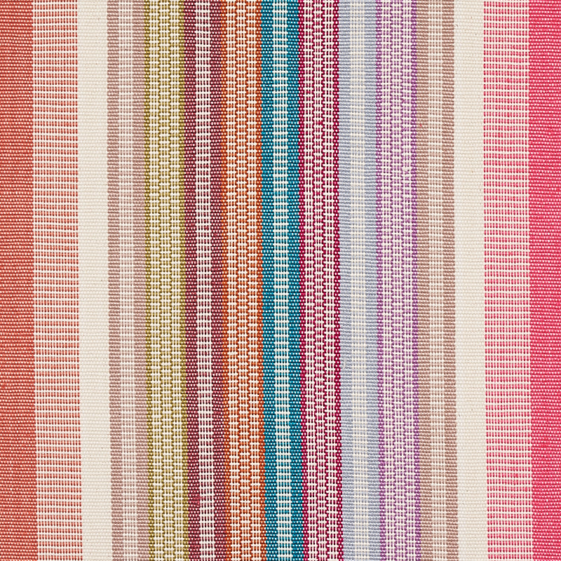 Schumacher Ripple Stripe Macaroon Fabric Sample 80823