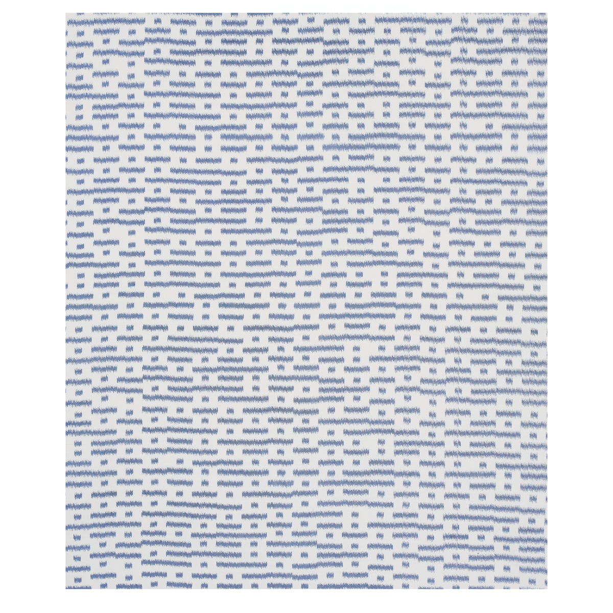 Schumacher Abstract Ikat Indigo Fabric 80832