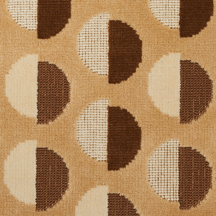 Schumacher Half Moon Velvet Camel Fabric 80852