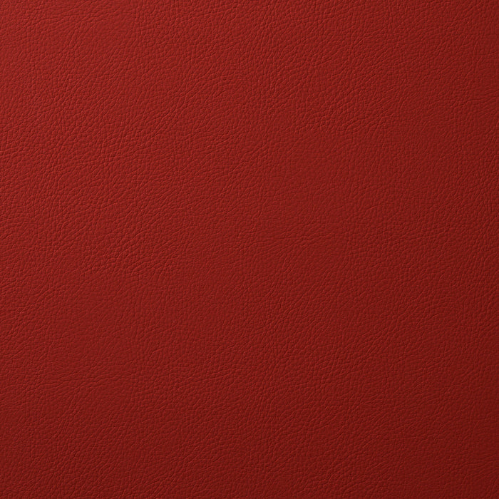 Schumacher Indoor/Outdoor Vegan Leather Crimson Fabric Sample 80905