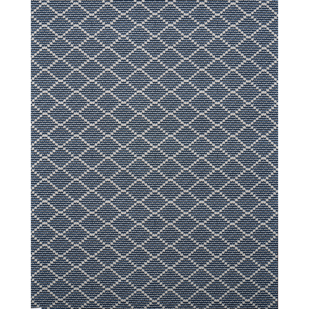 Schumacher Berg Epingle Indigo Fabric 80991