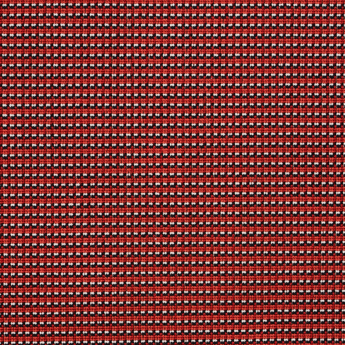 Schumacher Grunda Epingle Cinnabar Fabric 81003