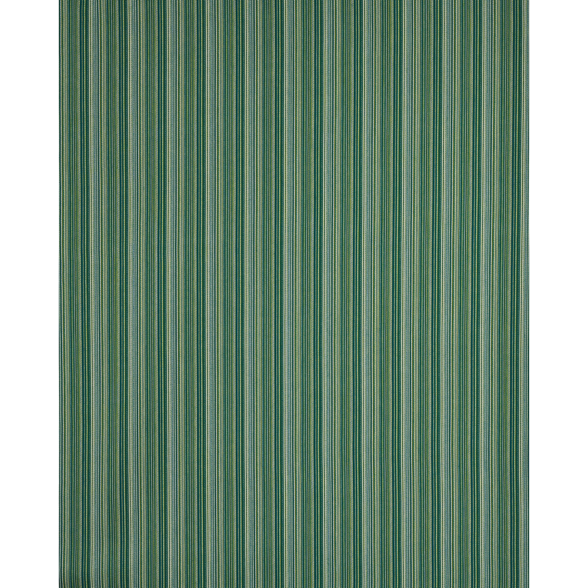 Schumacher Fino Stripe Indoor/Outdoor Green Fabric 81071