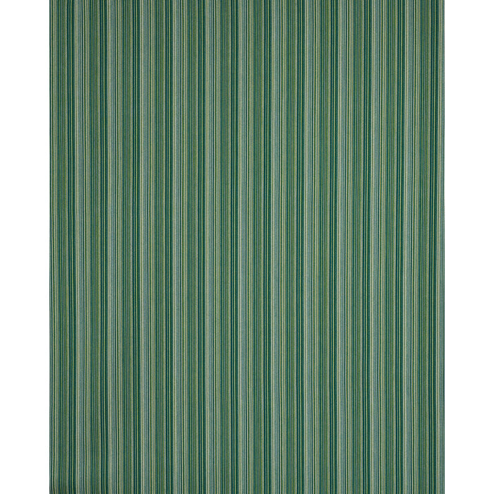 Schumacher Fino Stripe Indoor/Outdoor Green Fabric Sample 81071