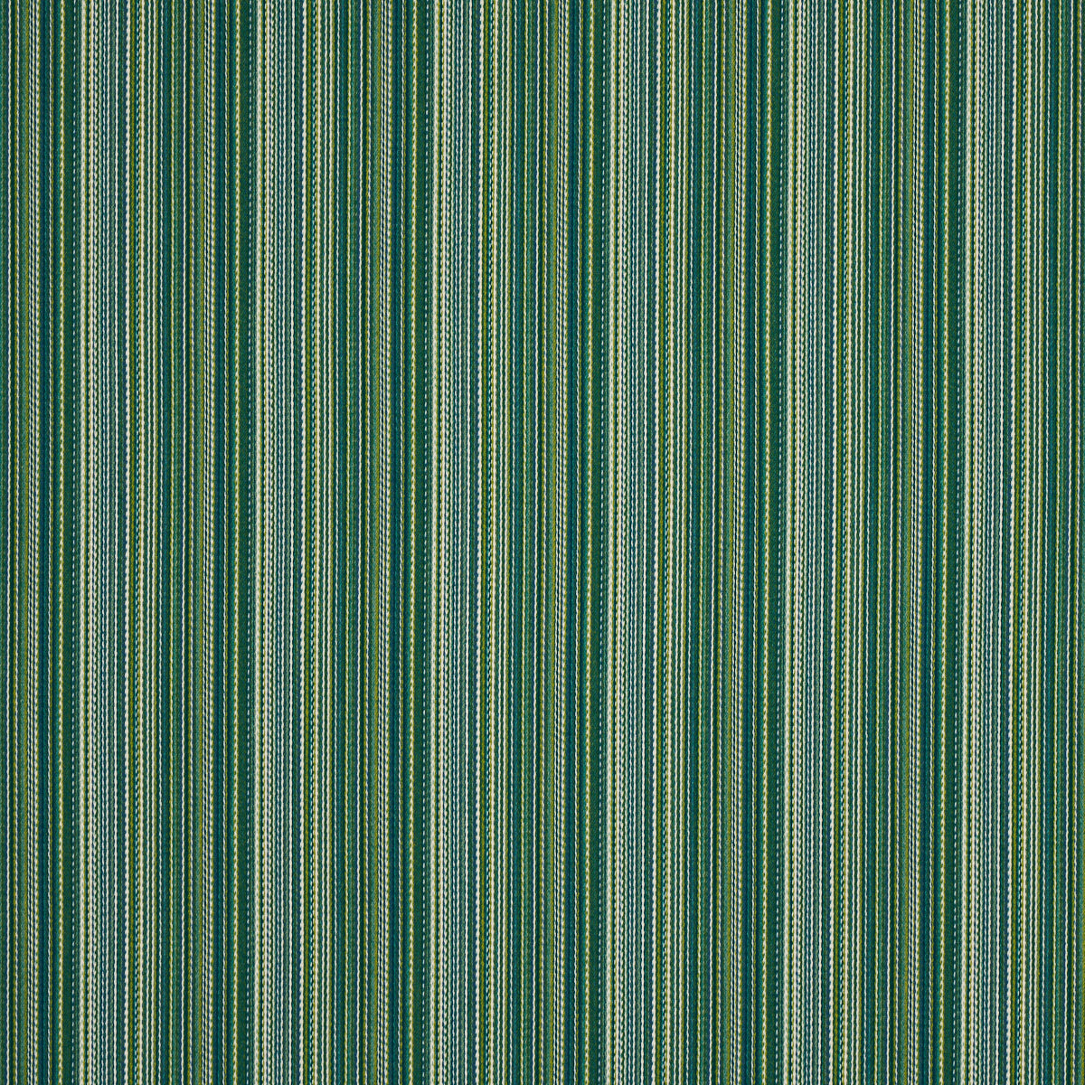 Schumacher Fino Stripe Indoor/Outdoor Green Fabric 81071