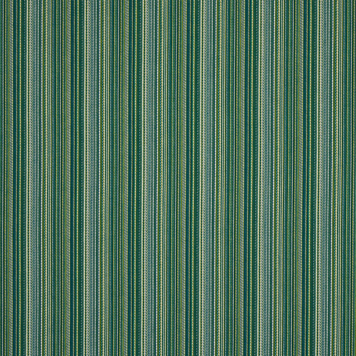 Schumacher Fino Stripe Indoor/Outdoor Green Fabric 81071