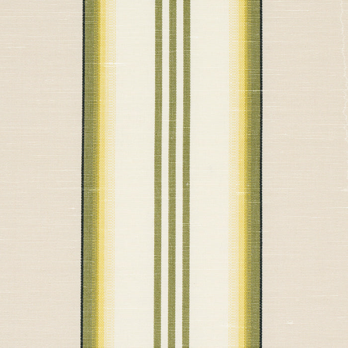 Schumacher Randolph Stripe Moire Magnolia Fabric Sample 81421