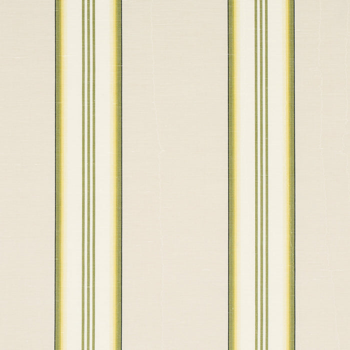 Schumacher Randolph Stripe Moire Magnolia Fabric Sample 81421