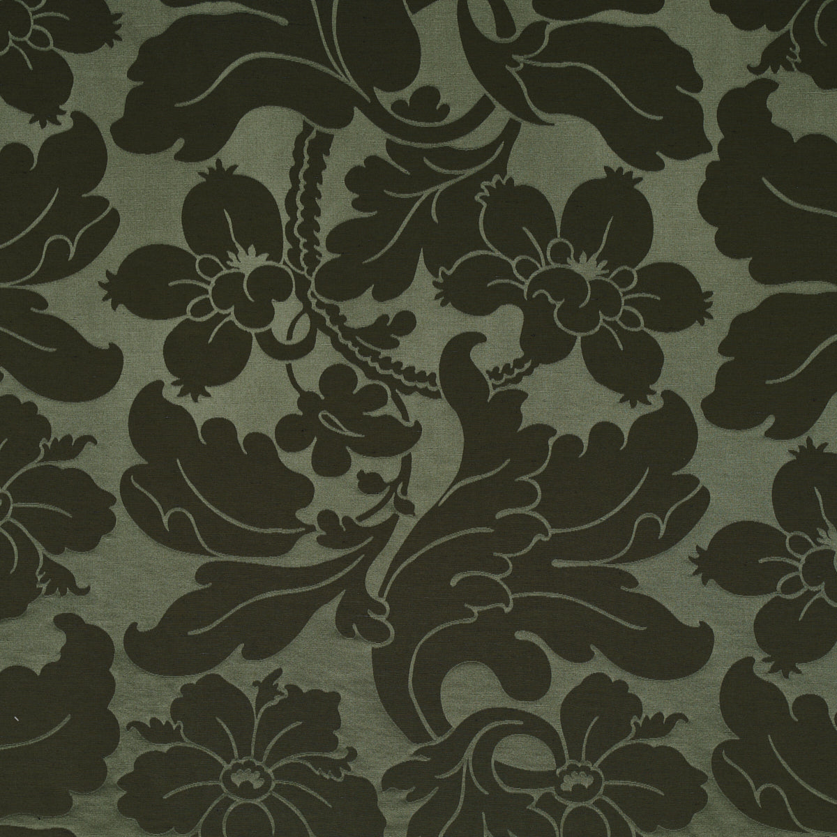 Schumacher Dandridge Damask Magnolia Fabric 81460