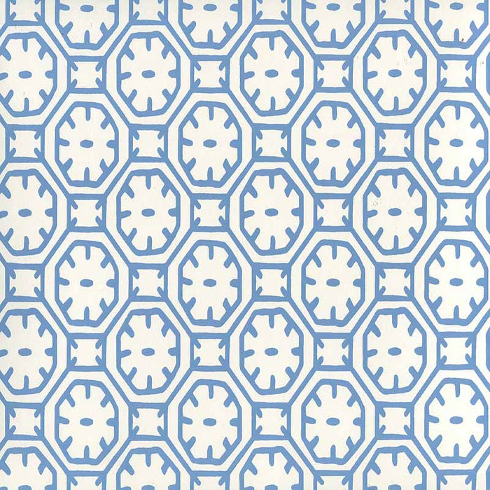 China Seas Ceylon Batik Medium Blue Wallpaper 8150WP-04