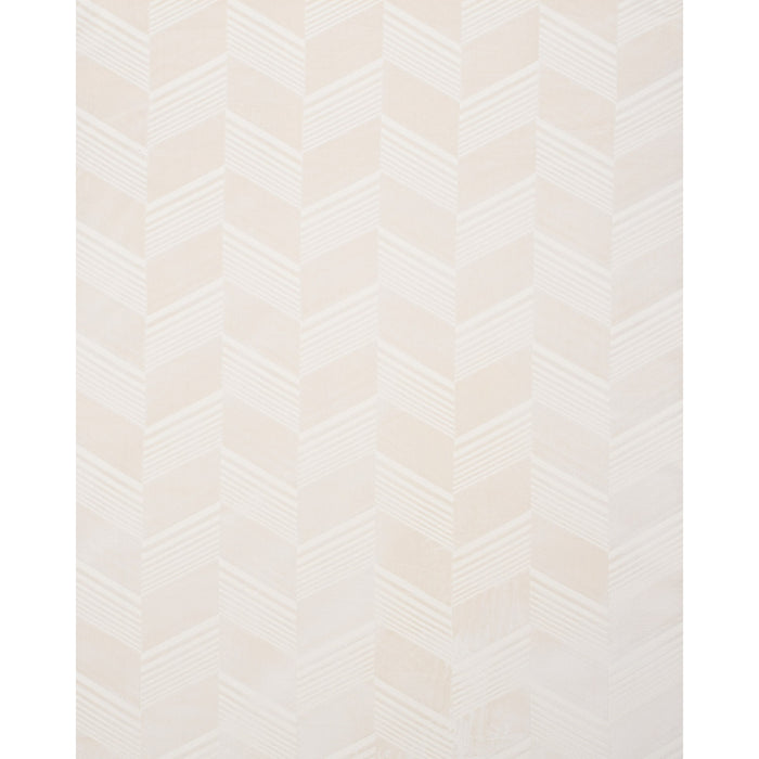 Schumacher Jessie Cut Velvet Ivory Fabric 81570