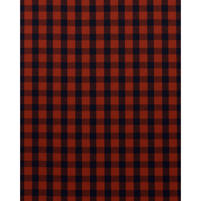 Schumacher Galt Wool Check Americana Fabric Sample 81610