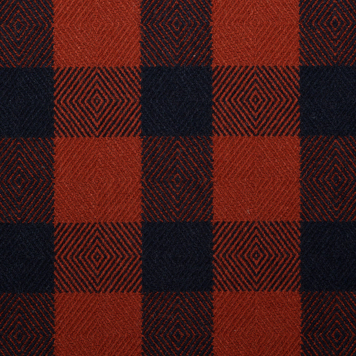 Schumacher Galt Wool Check Americana Fabric Sample 81610