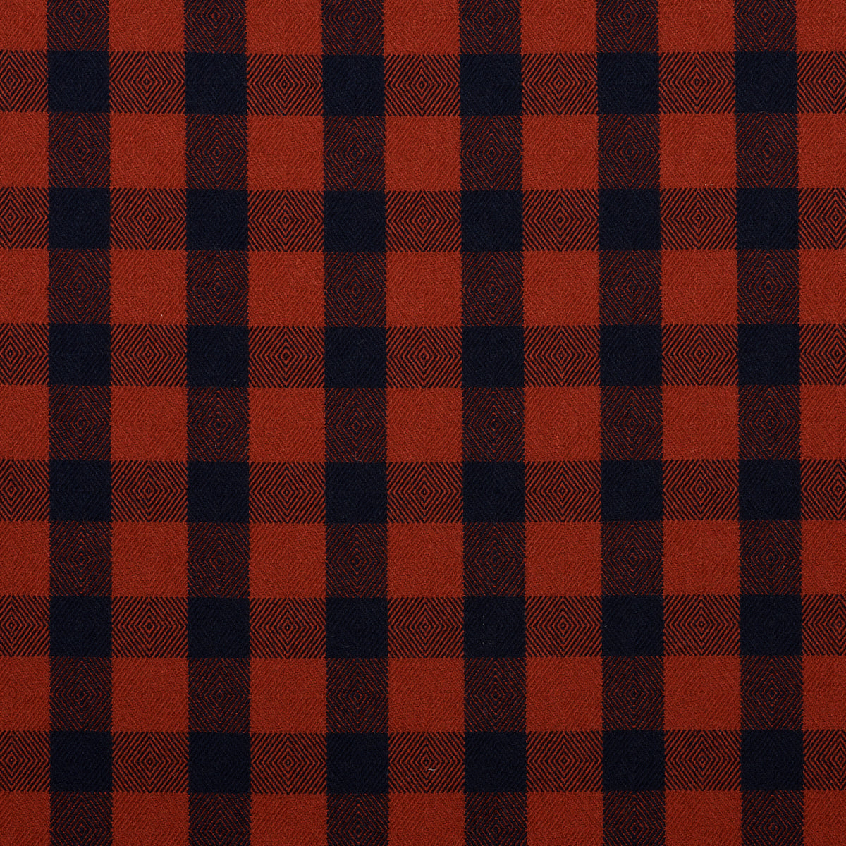 Schumacher Galt Wool Check Americana Fabric 81610