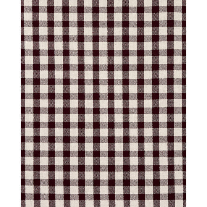 Schumacher Galt Wool Check Plum Fabric Sample 81613