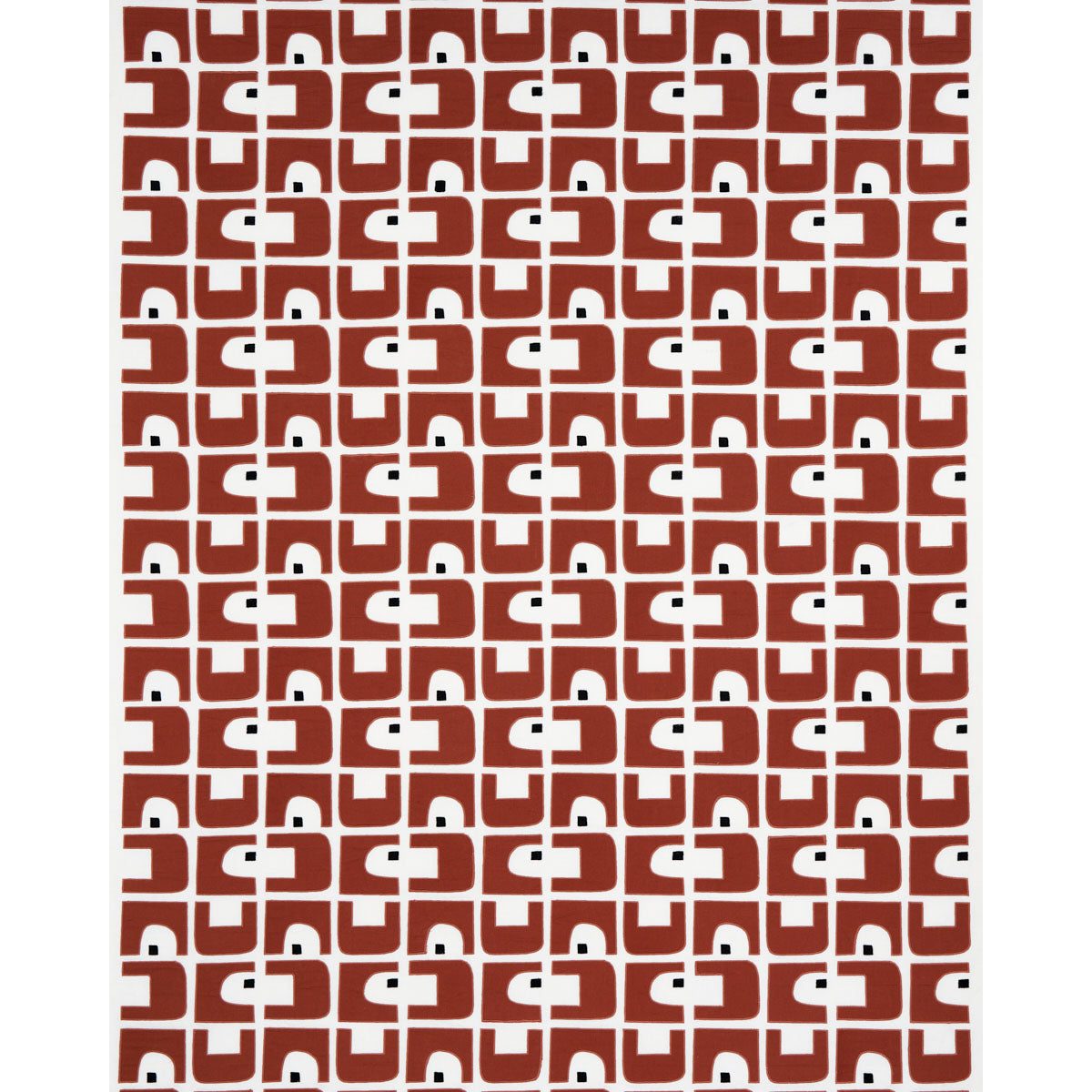 Schumacher Den Applique Clay Fabric 82031