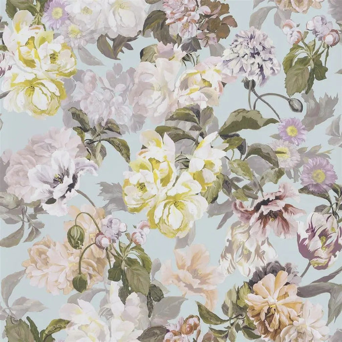 Designers Guild Delft Flower Duck Egg Wallpaper PDG1033/04