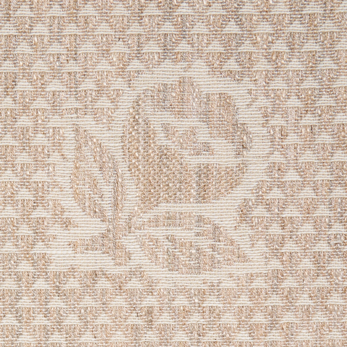 Schumacher Fleurette Natural Fabric 82191.0