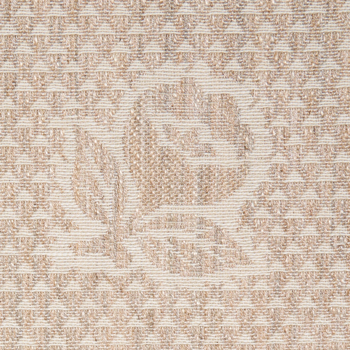 Schumacher Fleurette Natural Fabric Sample 82191