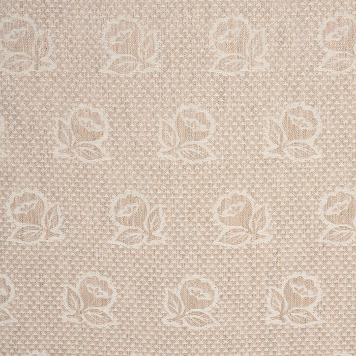 Schumacher Fleurette Natural Fabric 82191.0