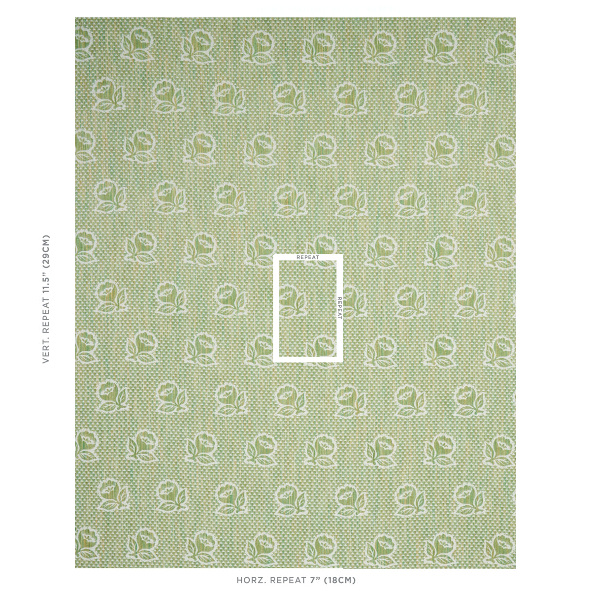 Schumacher Fleurette Leaf Fabric 82192.0