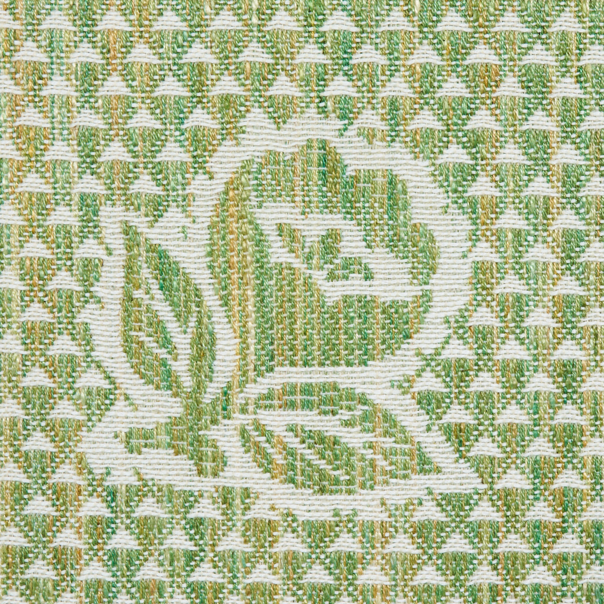 Schumacher Fleurette Leaf Fabric 82192.0