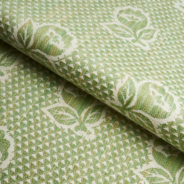 Schumacher Fleurette Leaf Fabric 82192.0