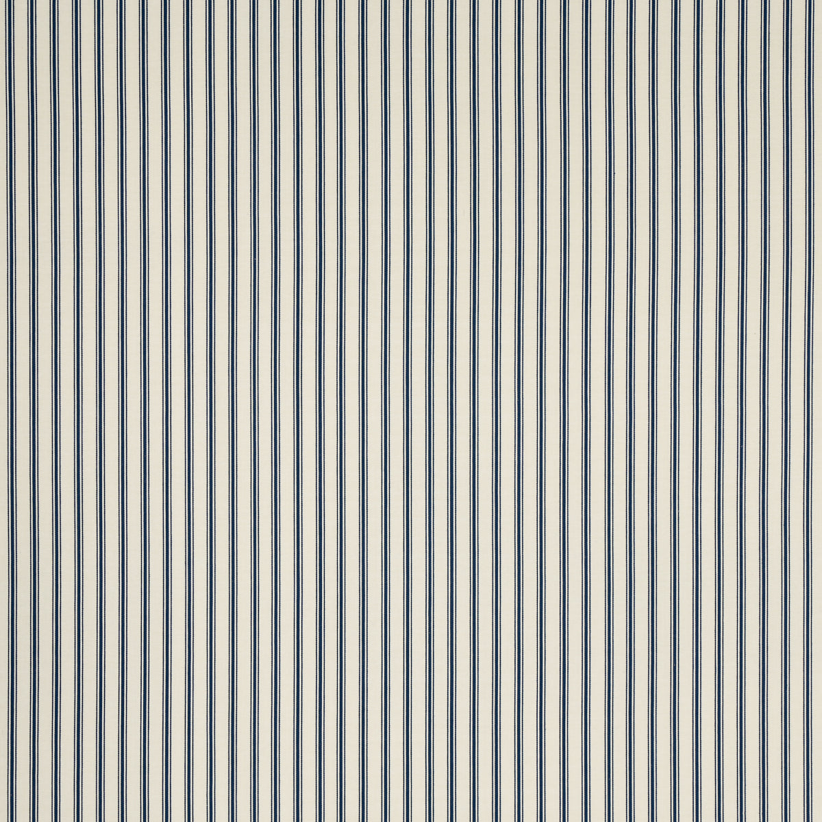 Schumacher Marquet Ticking Stripe Navy Fabric 82200.0