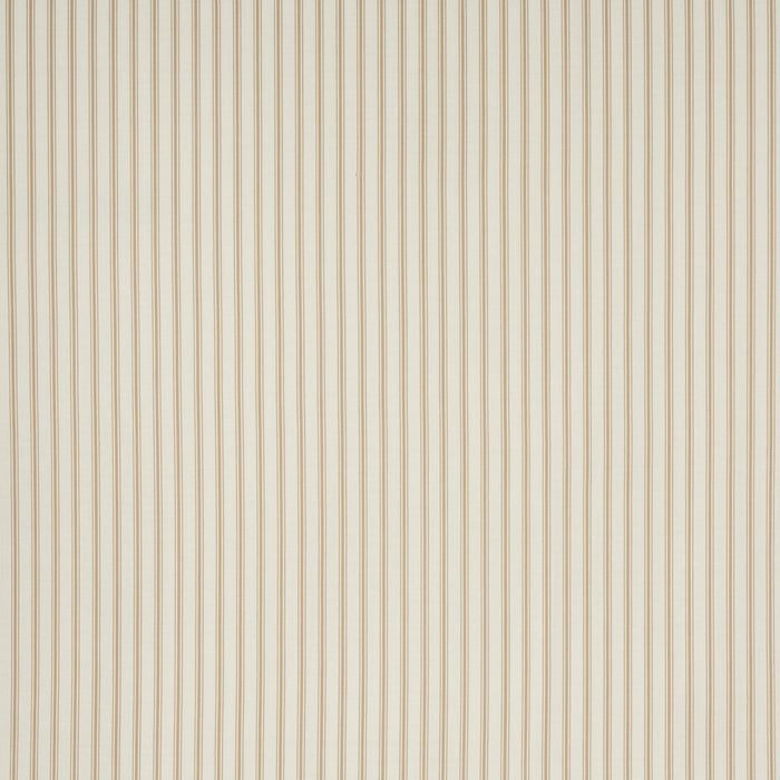 Schumacher Marquet Ticking Stripe Sand Fabric 82202.0