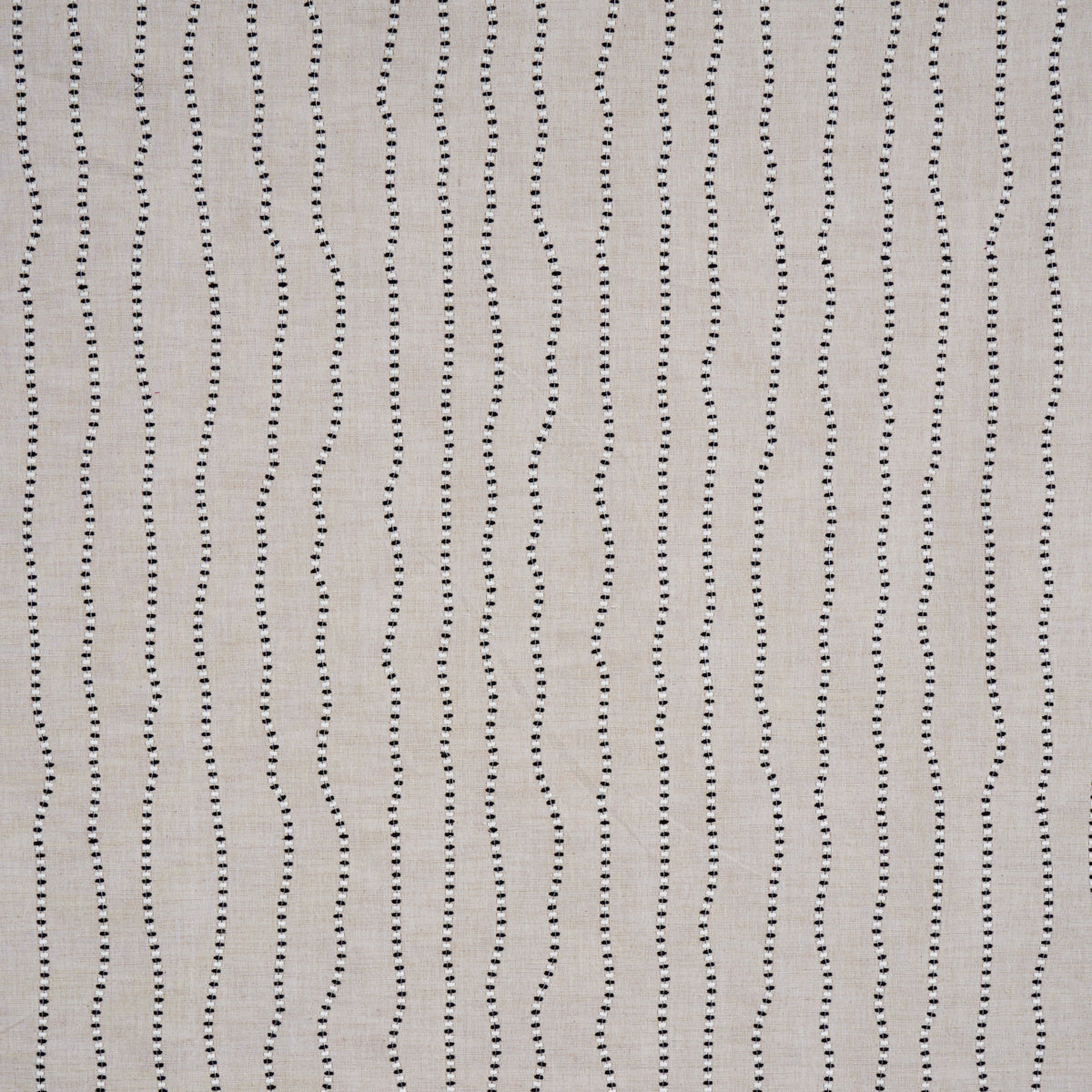 Schumacher Elodie Embroidery Natural Fabric 82230.0