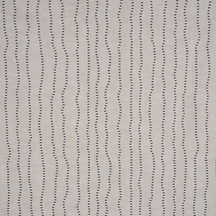 Schumacher Elodie Embroidery Natural Fabric Sample 82230