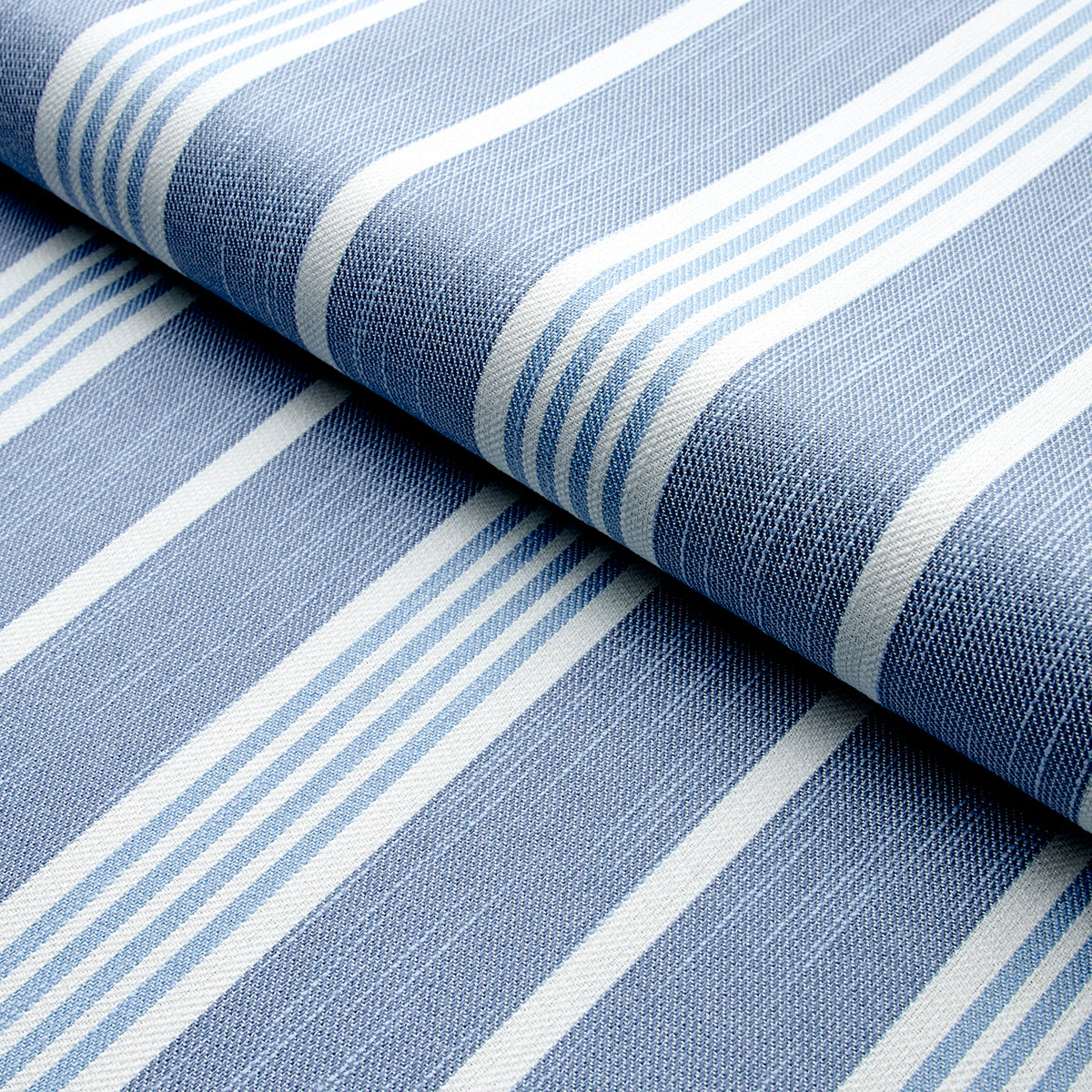 Schumacher Hampton Stripe Indoor Outdoor Pool Fabric 82301