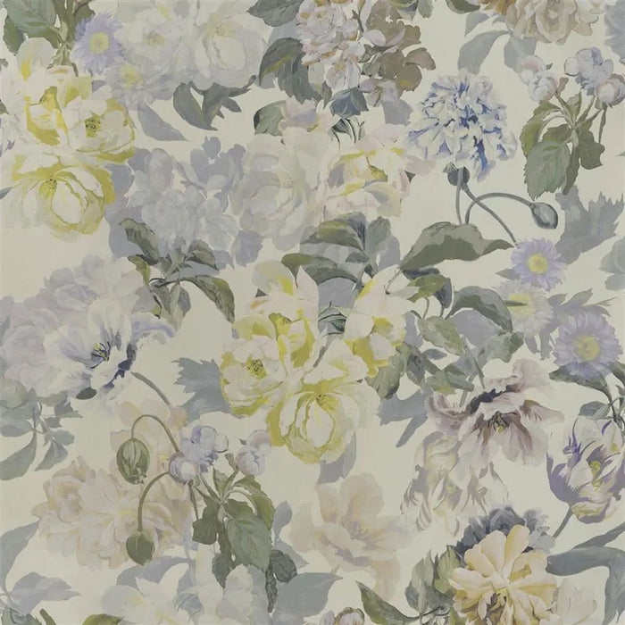 Designers Guild Delft Flower Pewter Wallpaper PDG1033/05