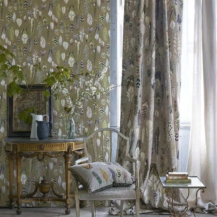 Designers Guild Quill Gold Wallpaper PDG1030/02