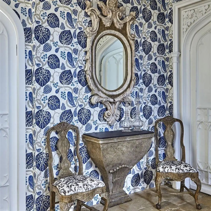 William Yeoward Astasia Indigo Wallpaper PWY9002/01