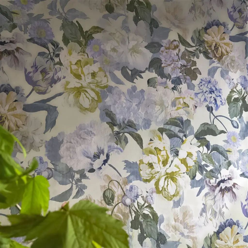 Designers Guild Delft Flower Duck Egg Wallpaper PDG1033/04