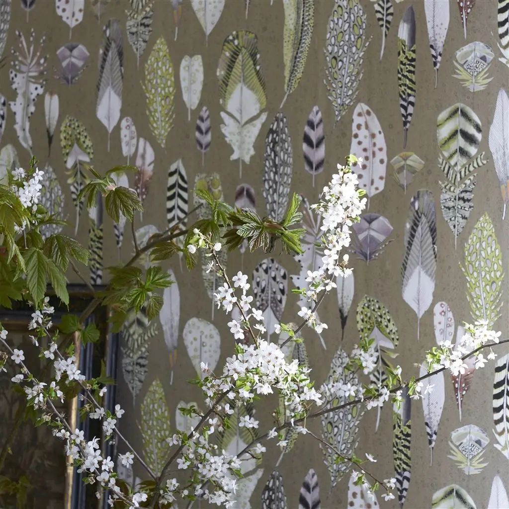 Designers Guild Quill Gold Wallpaper PDG1030/02