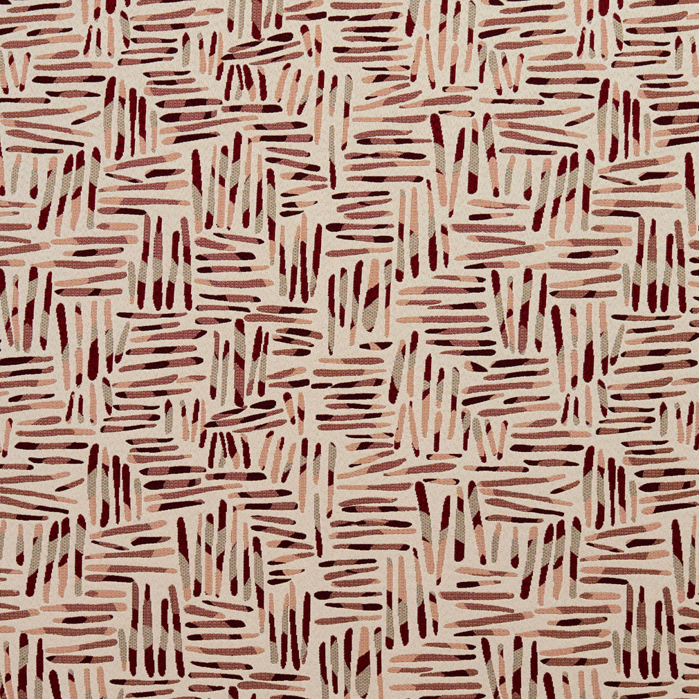 Charlotte Wine/tally Fabric 8534