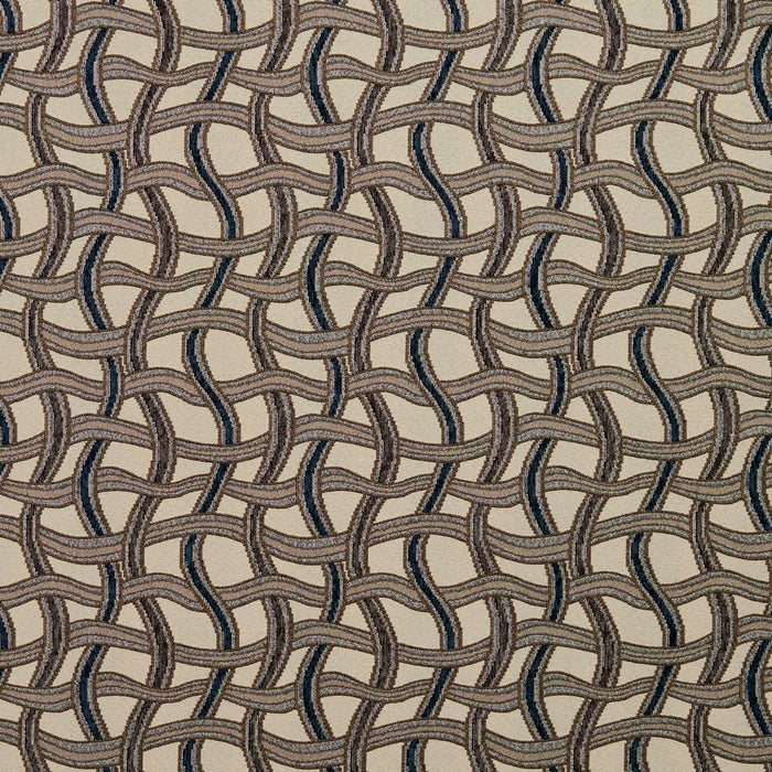 Charlotte Royal/maze Fabric Sample 8542