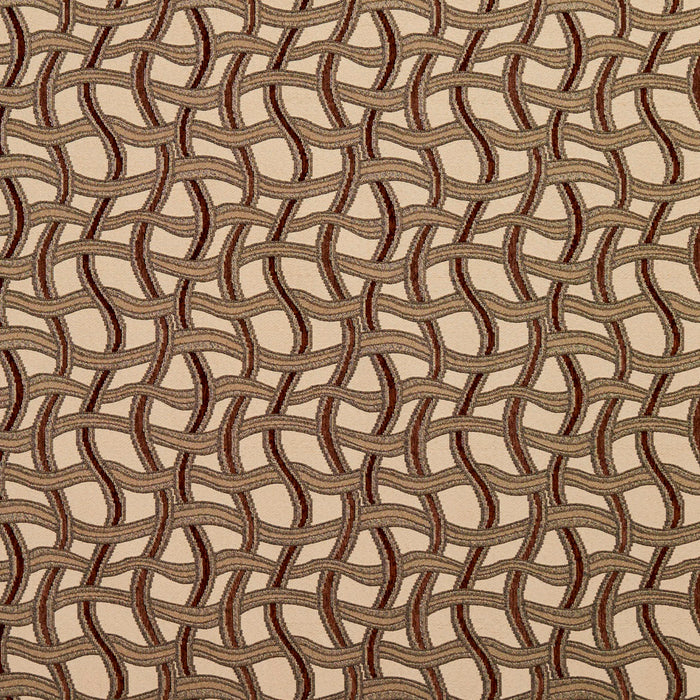 Charlotte Spice/maze Fabric 8543