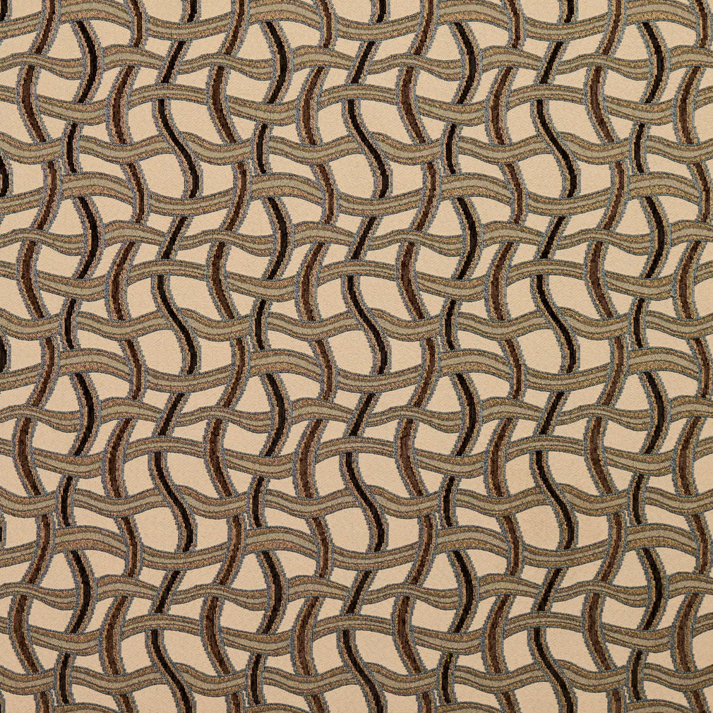 Charlotte Nutmeg/maze Fabric 8544