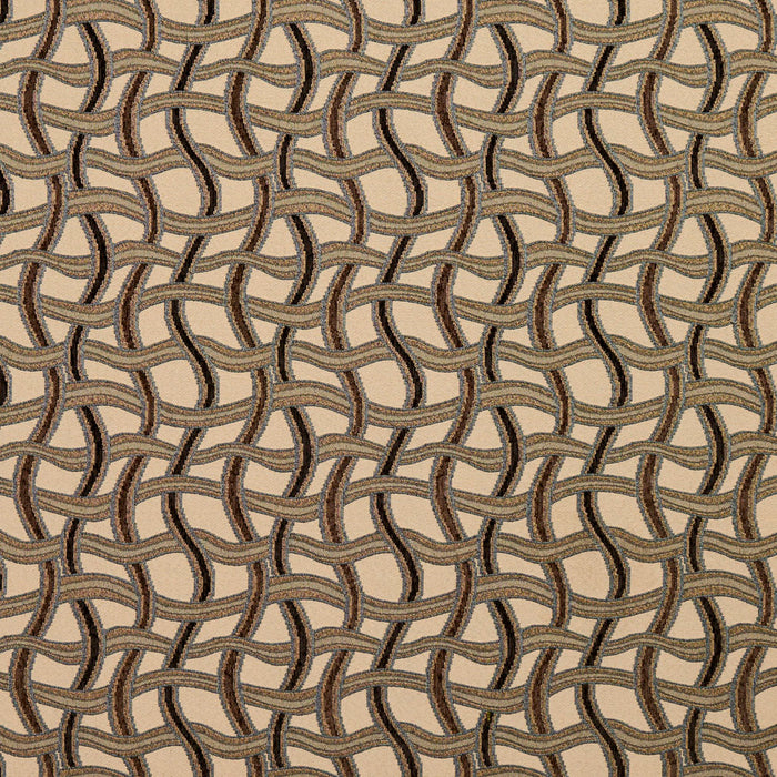 Charlotte Nutmeg/maze Fabric 8544