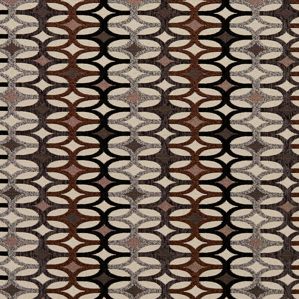 Charlotte Bronze/interlock Fabric 8550