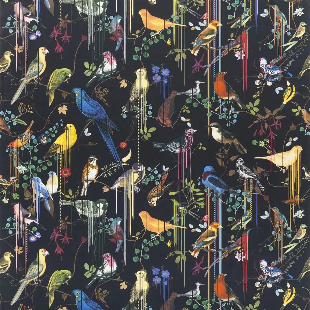 Christian Lacroix Birds Sinfonia 2 Fabric FCL7024-02