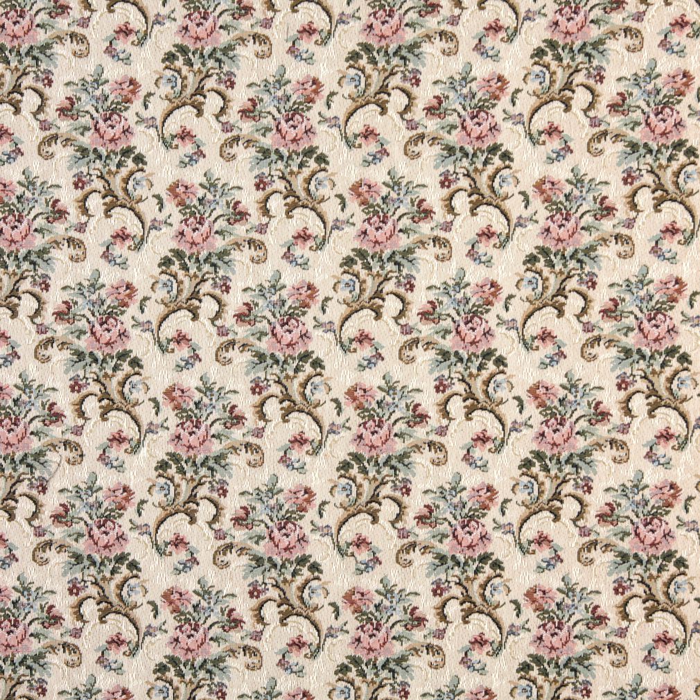 Charlotte Rose Mist Fabric Sample 8858