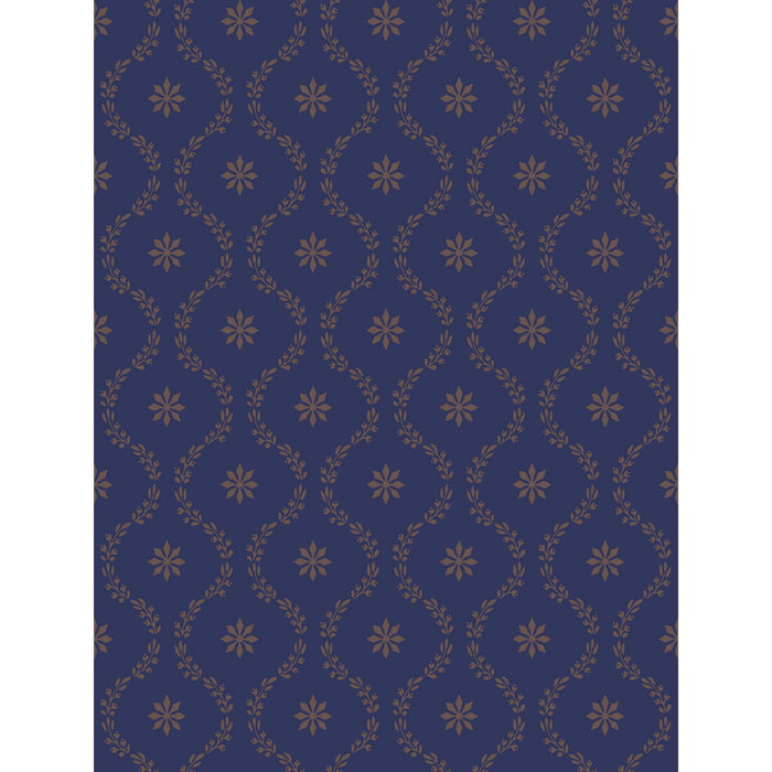 Cole & Son Clandon Navy Wallpaper 88/3011.CS.0